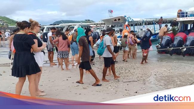 Naik 30 Persen, 4 Ribu Turis Liburan di Nusa Penida Saat Libur Lebaran – detikBali